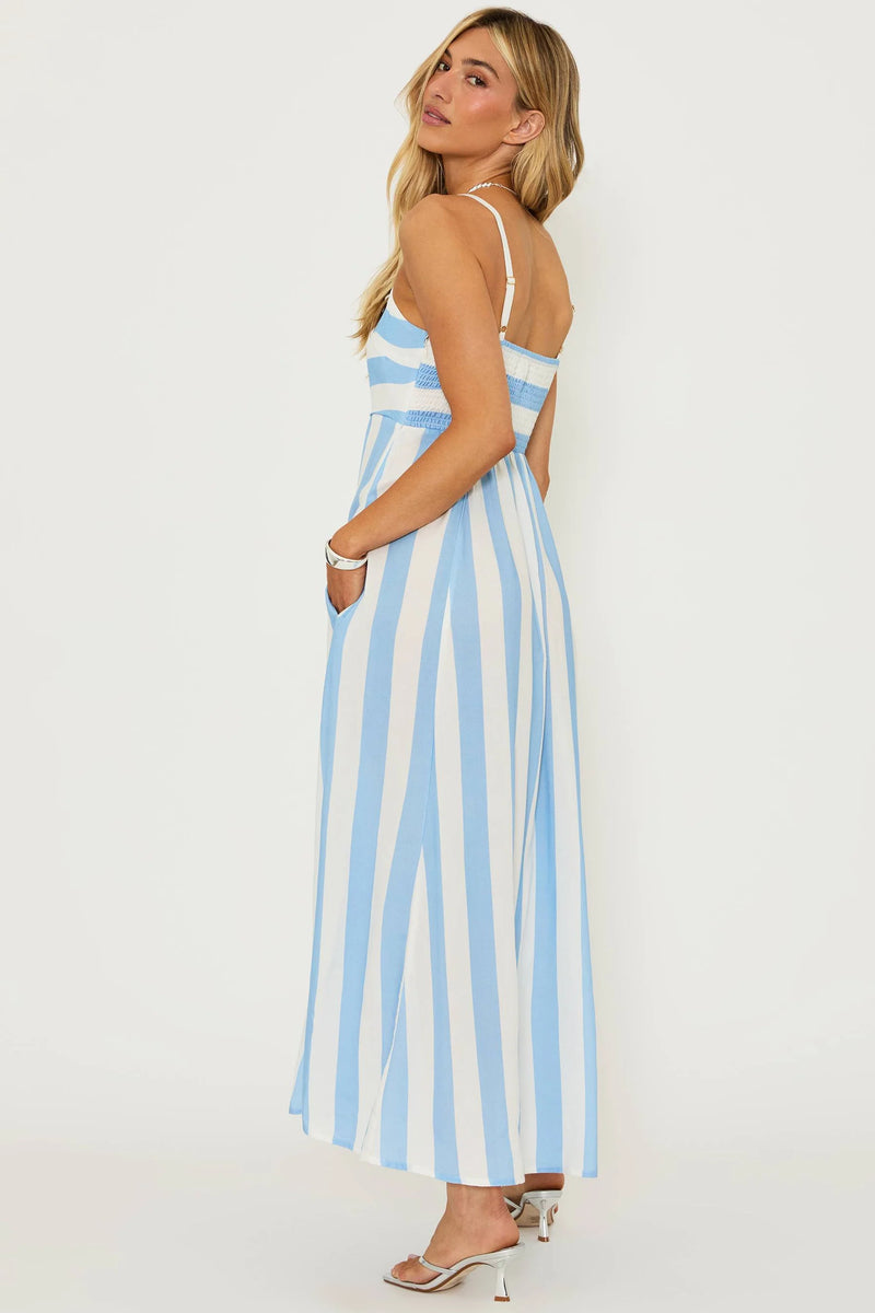 Rianne Dress Iris Stripe, S / Iris Stripe