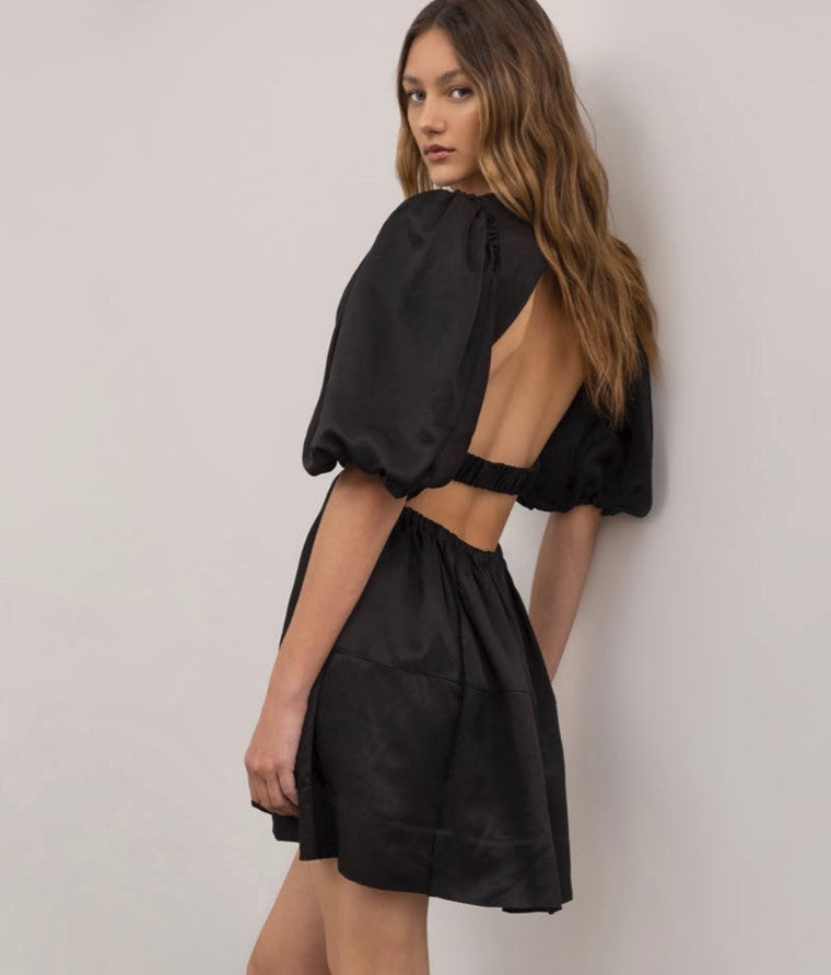 Moon River Puff Sleeve Dress Moon River Puff Sleeve Dress