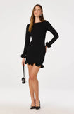 ASTR The Label Aleah Ribbed Knit Mini Dress