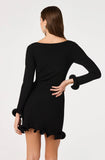 ASTR The Label Aleah Ribbed Knit Mini Dress