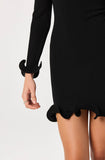 ASTR The Label Aleah Ribbed Knit Mini Dress