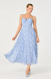 ASTR The Label Bayley Floral Pleated Maxi Dress