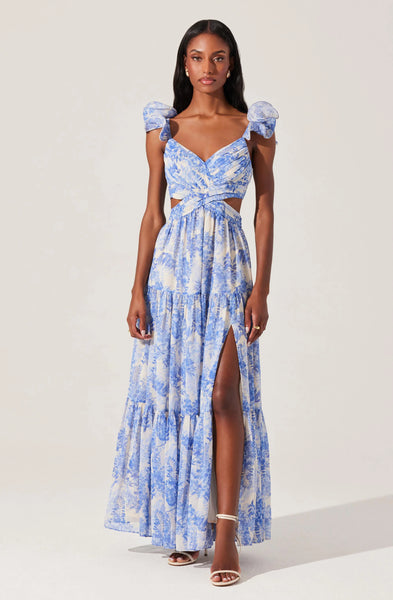 astr the label maxi dresses ASTR the Label Alison Dress in Yellow