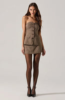 ASTR The Label Laudine Tailored Mini Skirt