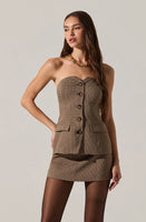 ASTR The Label Laudine Tailored Mini Skirt