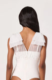 ASTR The Label Maelie Bow Shoulder Bodysuit