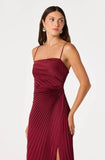 ASTR The Label Paulette Satin Slip Dress