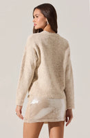 ASTR The Label Selbie Brushed Knit Sweater