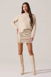 ASTR The Label Selbie Brushed Knit Sweater