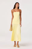 ASTR The Label Selune Mixed Media Maxi Dress