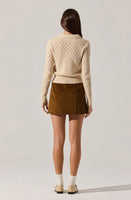 ASTR The Label Doria Corduroy Mini Skirt