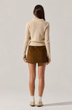 ASTR The Label Doria Corduroy Mini Skirt
