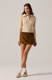 ASTR The Label Doria Corduroy Mini Skirt