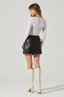 ASTR The Label Lindsay Wrap Skirt