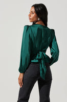 ASTR The Label Eliana Top-Forest Green