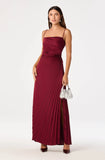 ASTR The Label Paulette Satin Slip Dress
