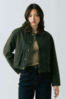 Blank NYC Catching a Break Cropped Jacket