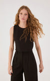 Dress To Geometric Linen Tank