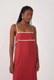 Dress To Red Sunset Midi Dress
