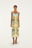 Farm Rio Multicolor Royal Sea Maxi Dress
