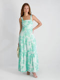 French Connection Cooper Linen Sophie Fleur Maxi Dress