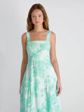 French Connection Cooper Linen Sophie Fleur Maxi Dress