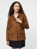 French Connection Laney Faux Suede Jacket