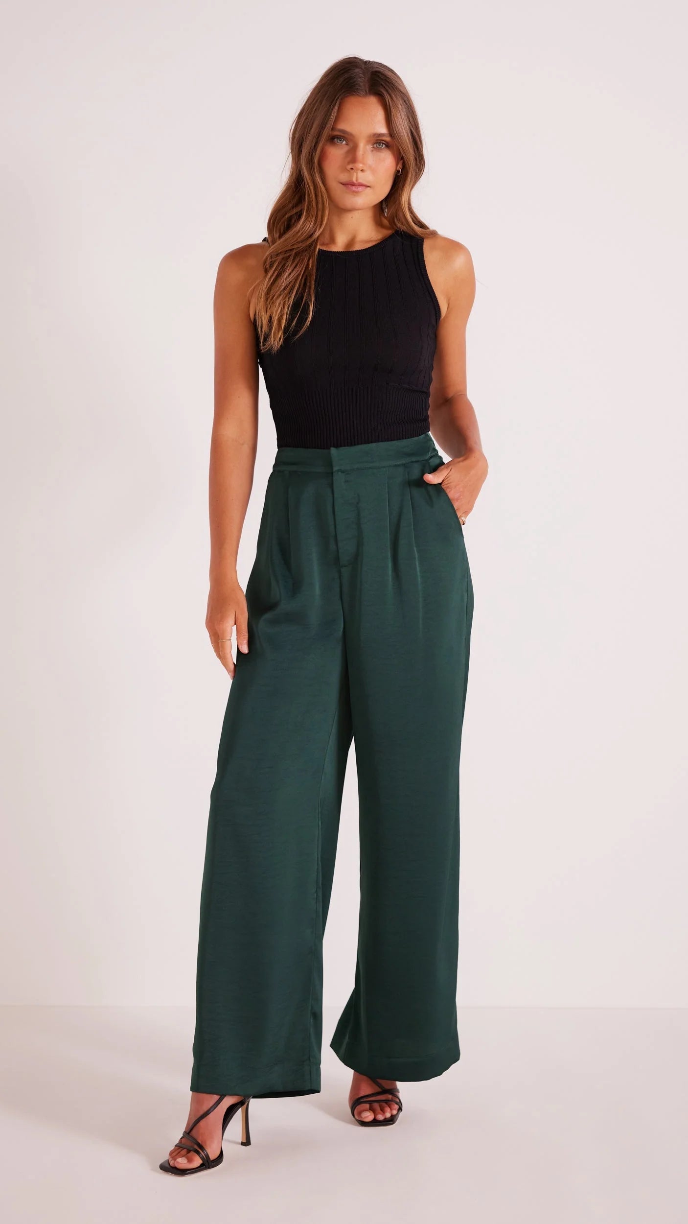 Minkpink Erin Satin Wide Leg Pant – Ella James 