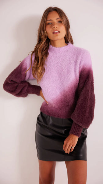 Minkpink Nola Dip Dyed Sweater