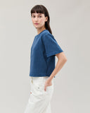 Richer Poorer Relaxed Crop Tee in Moonlit Ocean