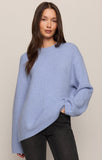 Z Supply Chillmode Sweater- Crystal Blue