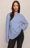 Z Supply Chillmode Sweater- Crystal Blue
