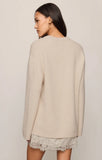 Z Supply Chillmode Sweater- Frosted Pearl