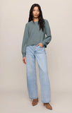 Z Supply Coming Up Cozy Sweater-Soft Succulent