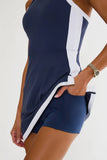 Beach Riot Zephyra Dress Ultramarine Matte