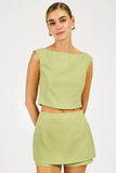 Line & Dot Shea Mini Skort