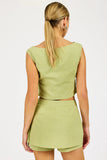 Line & Dot Shea Mini Skort