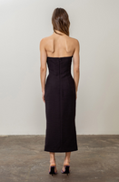 Moon River Strapless Sculped Midi