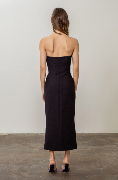 Moon River Strapless Sculped Midi Medium Moon River Strapless Sculped Midi Medium