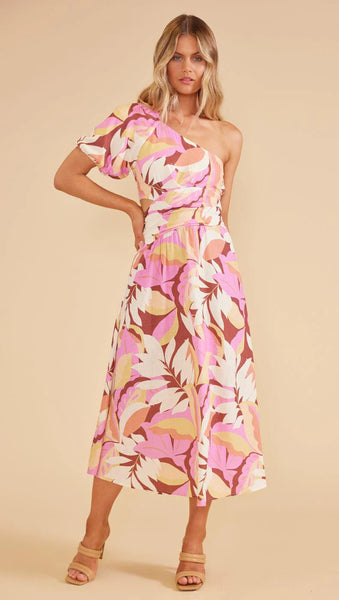 minkpink one shoulder dress Minkpink Kali One Shoulder Dress X-Small