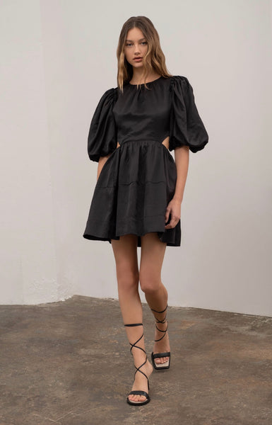 Moon River Puff Sleeve Dress Moon River Puff Sleeve Dress