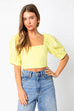 Olivaceous Greer Crop Top